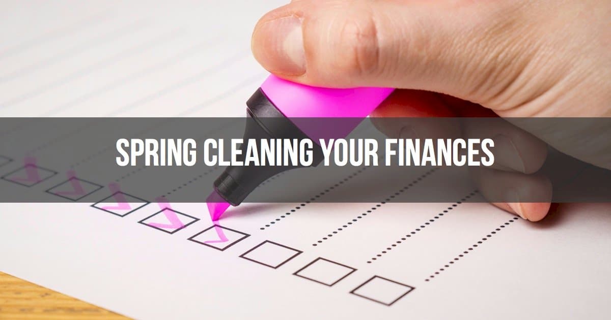 Spring cleaning your finances