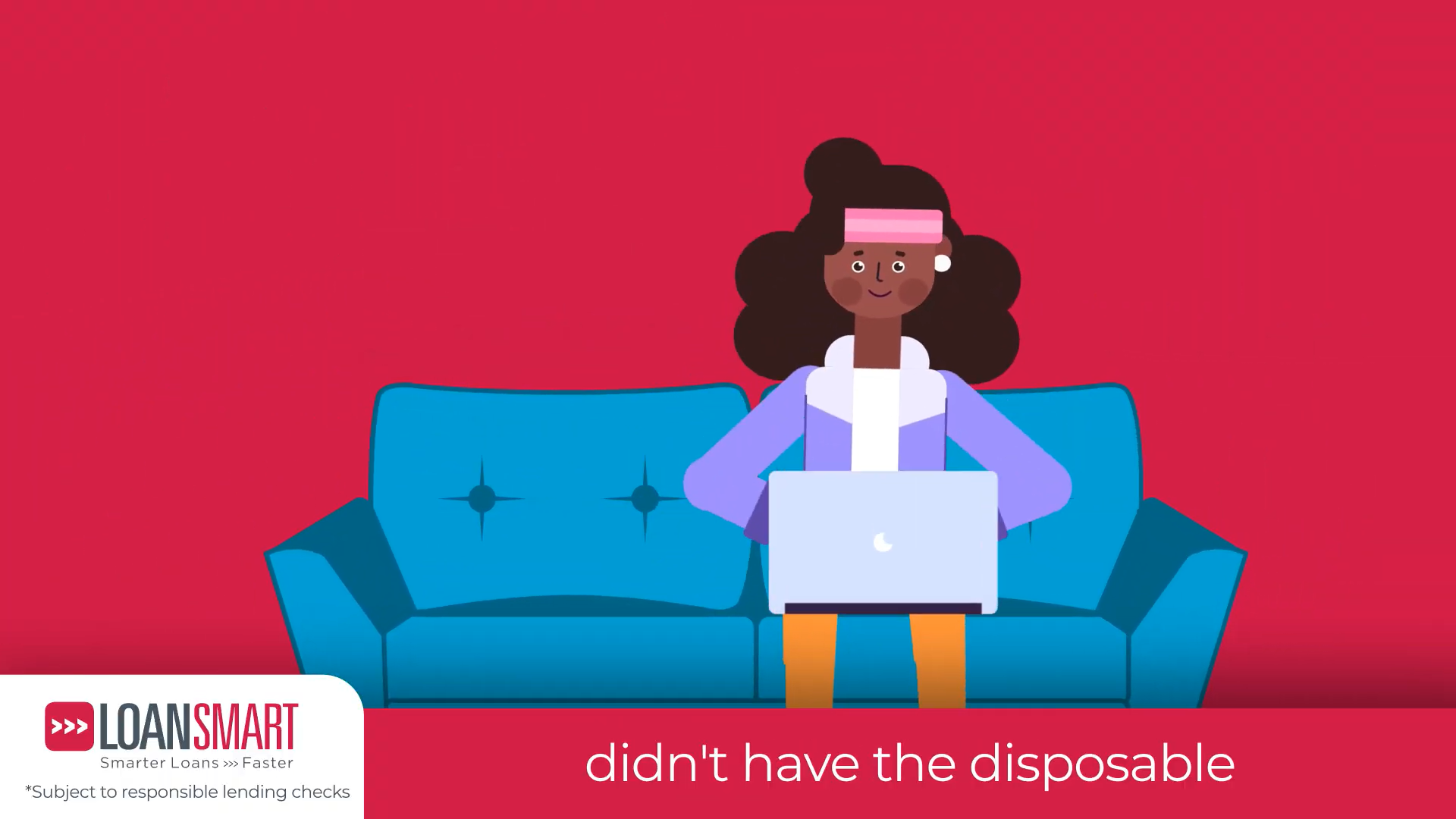 Loansmart debt consolidation success – woman approved for emergency loan after initial rejection, smiling with relief and financial freedom.