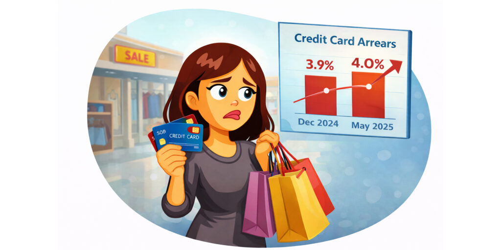 Loansmart analysis of NZ consumer arrears rising seasonally after the holiday period