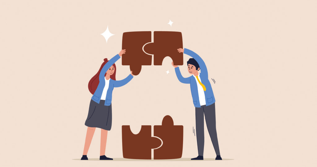 Borrower and lender working together to find a mortgage arrears solution and create a realistic repayment plan.