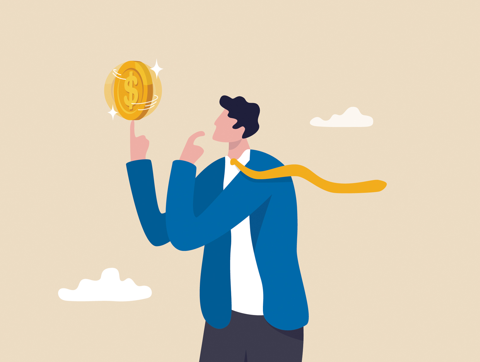 Be Better With Money: Tips & Strategies 1 Person carefully considering a financial decision before spending money